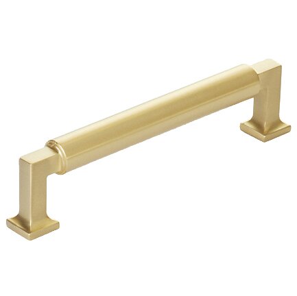 5" Centers Cabinet Pull in Satin Brass