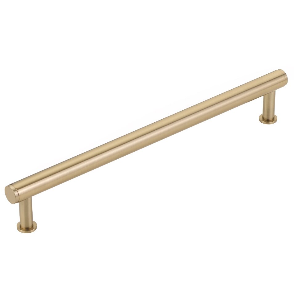 12" Centers Appliance Pull in Signature Satin Brass