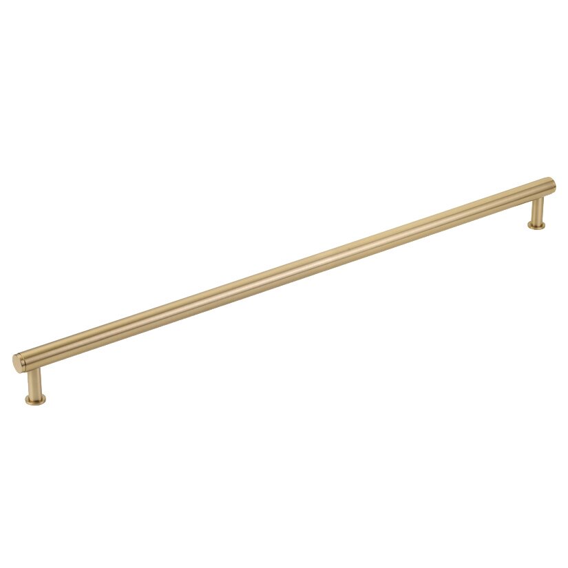 24" Centers Appliance Pull in Signature Satin Brass