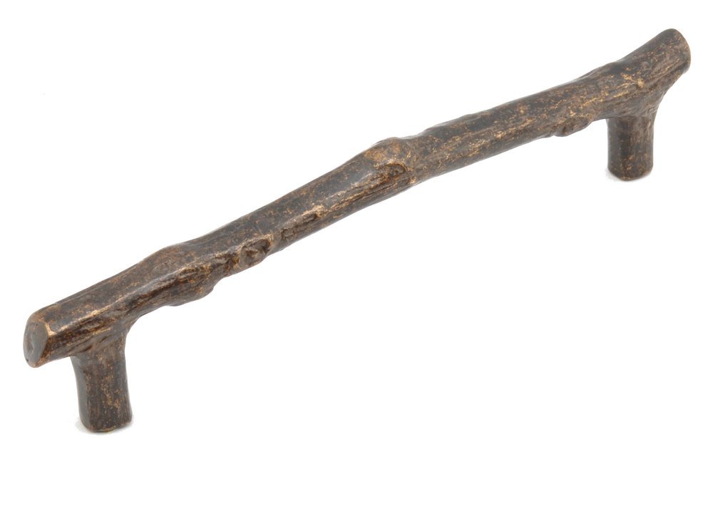 Antique Bronze 6" Center Twig Pull