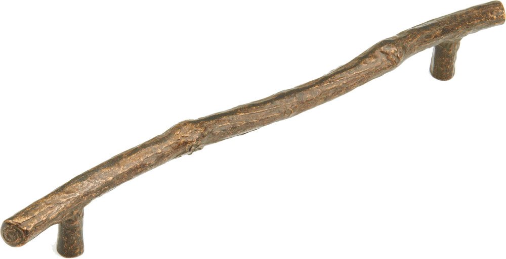 Antique Bronze 12" Center Twig Pull