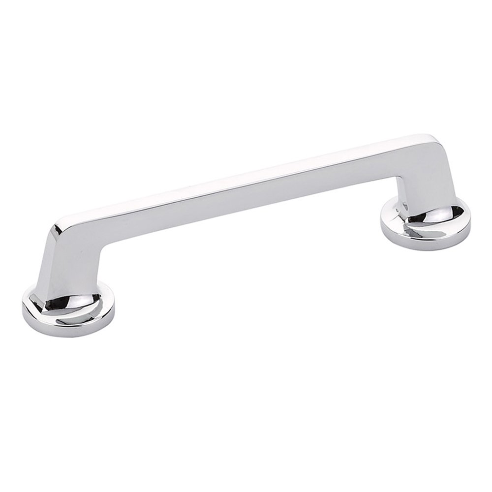 5" Centers Rounded Handle in Polished Chrome