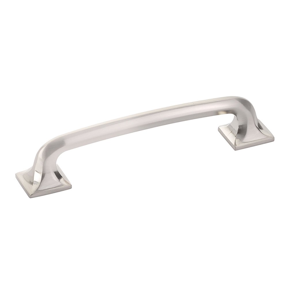 5" Centers Squared Handle in Brushed Nickel