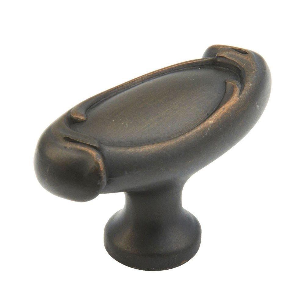 1 7/8" Oval Knob in Ancient Bronze