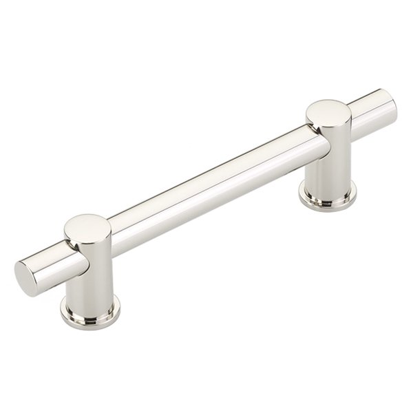 4" Centers Bar Pull in Polished Nickel