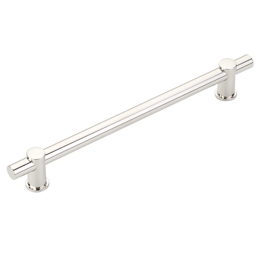 8" Centers Bar Pull in Polished Nickel