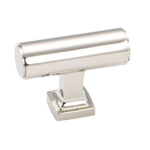 1 5/8" Long T-Knob in Polished Nickel