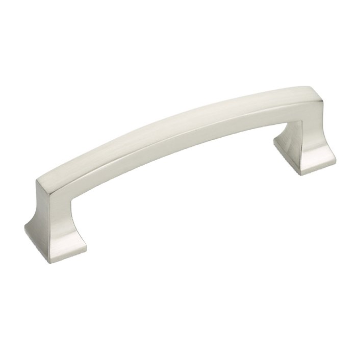 3 1/2" Centers Arched Pull in Brushed Nickel
