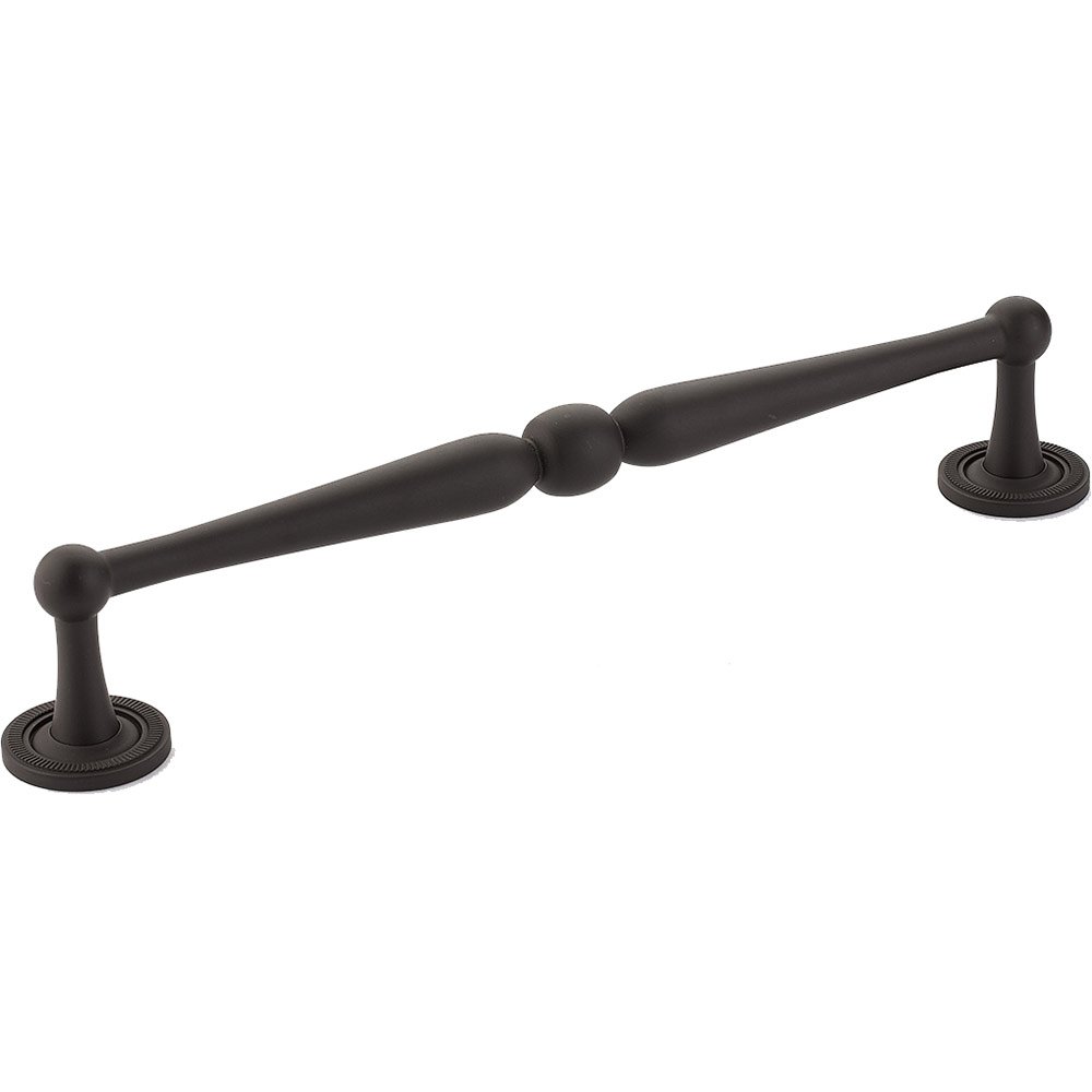 4" Centers Plain Footplate Pull in Oil Rubbed Bronze