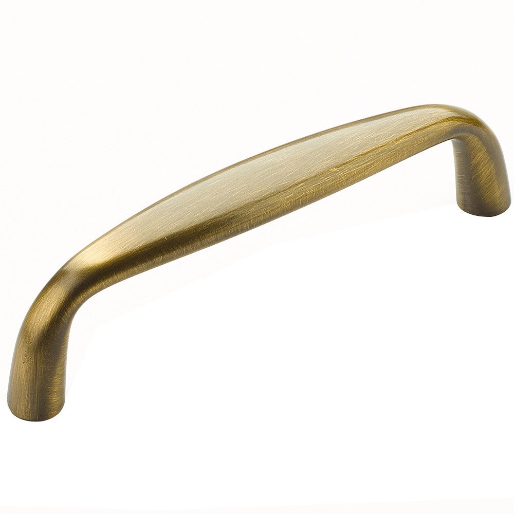 4" Tapered Handle in Antique Brass