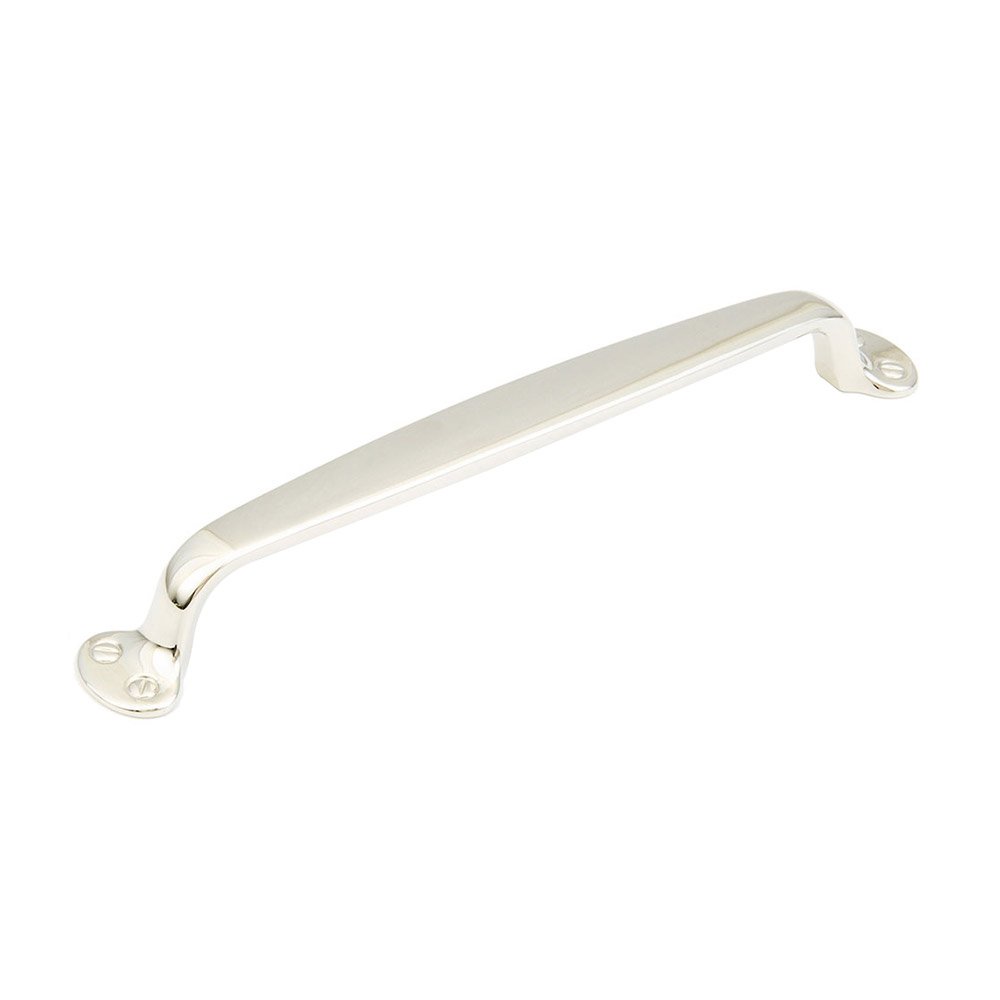 12" Centers Country Appliance Pull in Polished Nickel