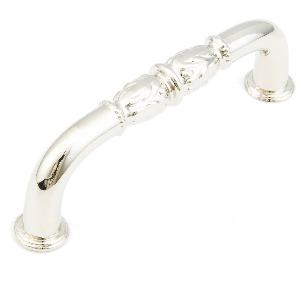 3 3/4" Flora Beaded Pull in Polished Nickel