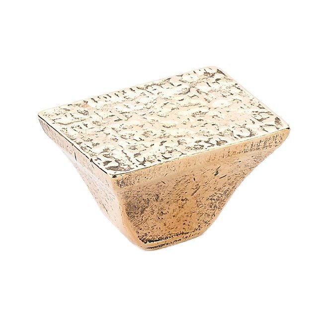1 1/4" X 7/8" Rectangle Knob In Natural Bronze