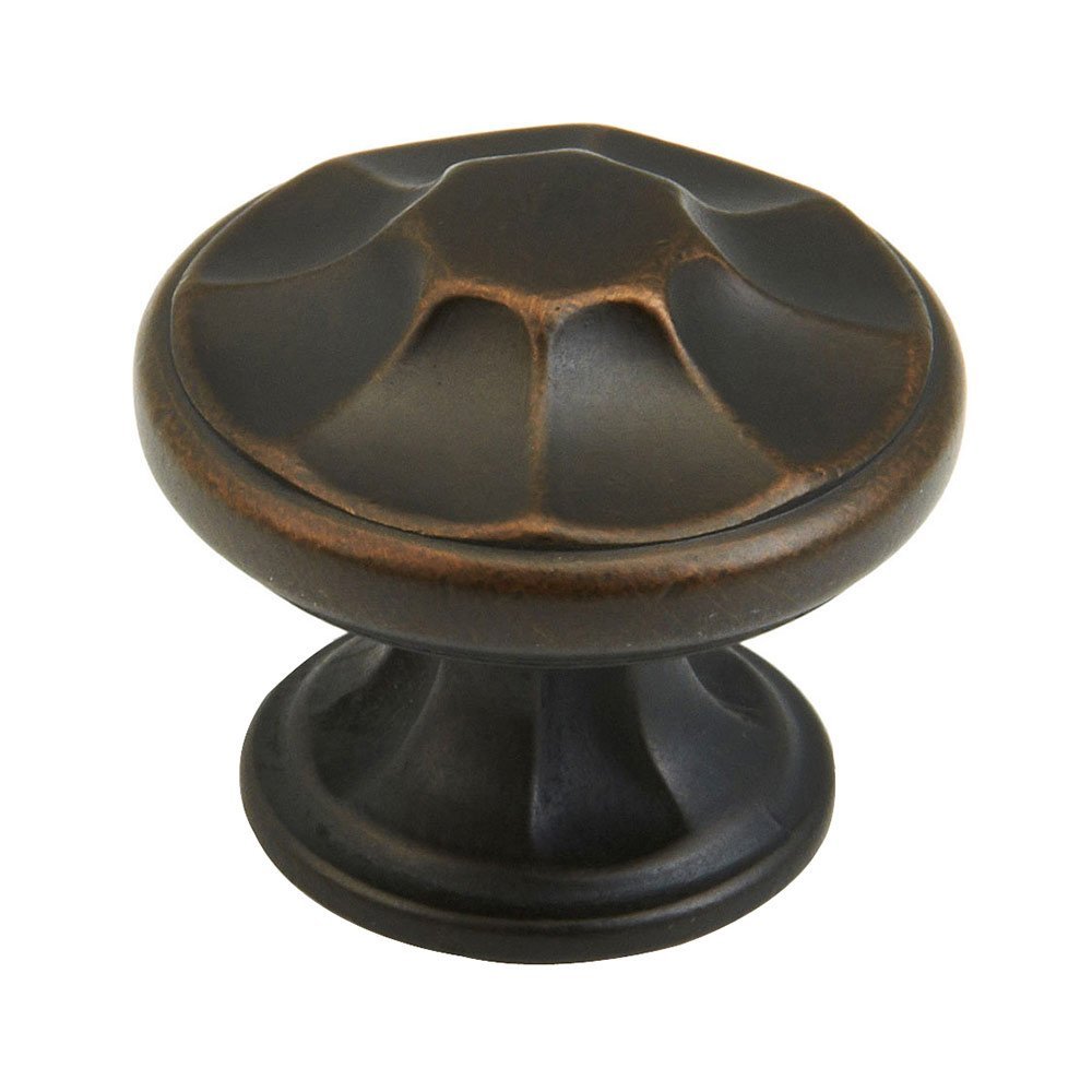 1 3/8" Round Knob in Ancient Bronze